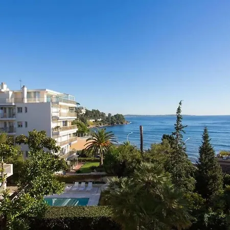 Appartement Facing The Sea Terrace Swimming Pool & Parking Palm Beach Cannes